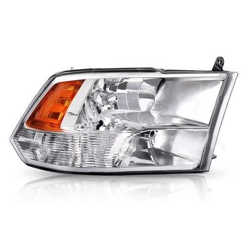 Fits Dodge Ram 1500 - 3500 2009-2018 Headlights Assembly Pair Chrome/Black - Bild 9 von 39