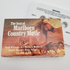The Best of Marlboro Country Music Cassette Tape 1985 Hank Williams Ricky Scaggs