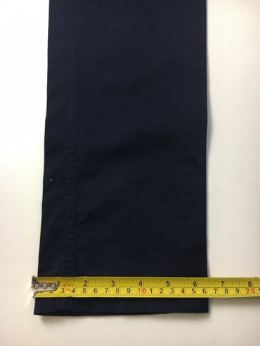 GAP TROUSERS CHINOS 10 BROKEN IN STRAIGHT TROUSERS KHAKIS Womens Mid Rise Navy - Picture 10 of 16