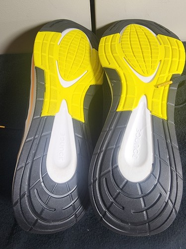 new Size 14 - "MESSi" Adidas EQ21 RUN Shoes, Black & Semi Solar Gold, Bounce - Picture 9 of 11