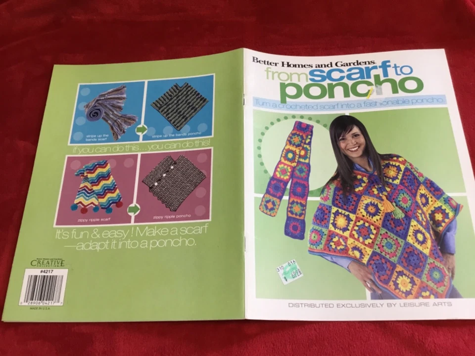 40+ Crochet Patterns Hats Scarves Purses Accessories Gloves Socks Poncho More - Image 2 of 4