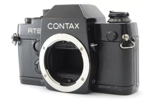 [Near MINT] Contax RTS II Quartz 35mm Black Film Camera SLR Body From JAPAN