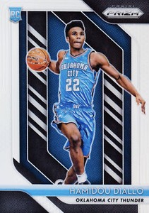 2018-19 Panini Prizm Basketball Base #9: Hamidou Diallo Panini Prizm Silver