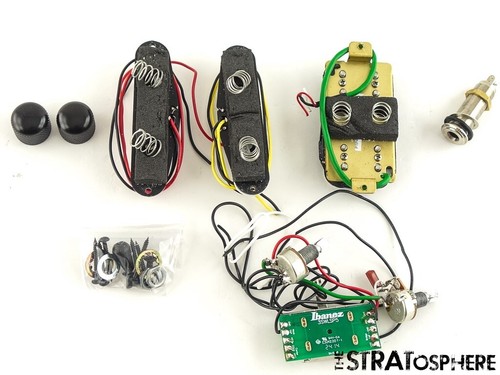 Ibanez S561 HSS Quantum Humbucker PICKUPS POTS KNOBS JACK Alnico Ceramic - Picture 2 of 2