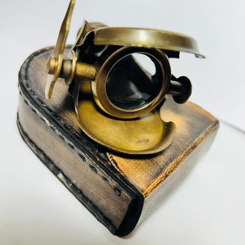 Monokular Messing Fernglas nautisch antik Vintage Teleskop Spyglass Geschenk - Bild 6 von 6
