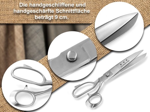 Stoffschere Schneiderschere Edelstahl 8 Zoll 20 cm Textilschere Eis Gehärtet - Bild 5 von 6