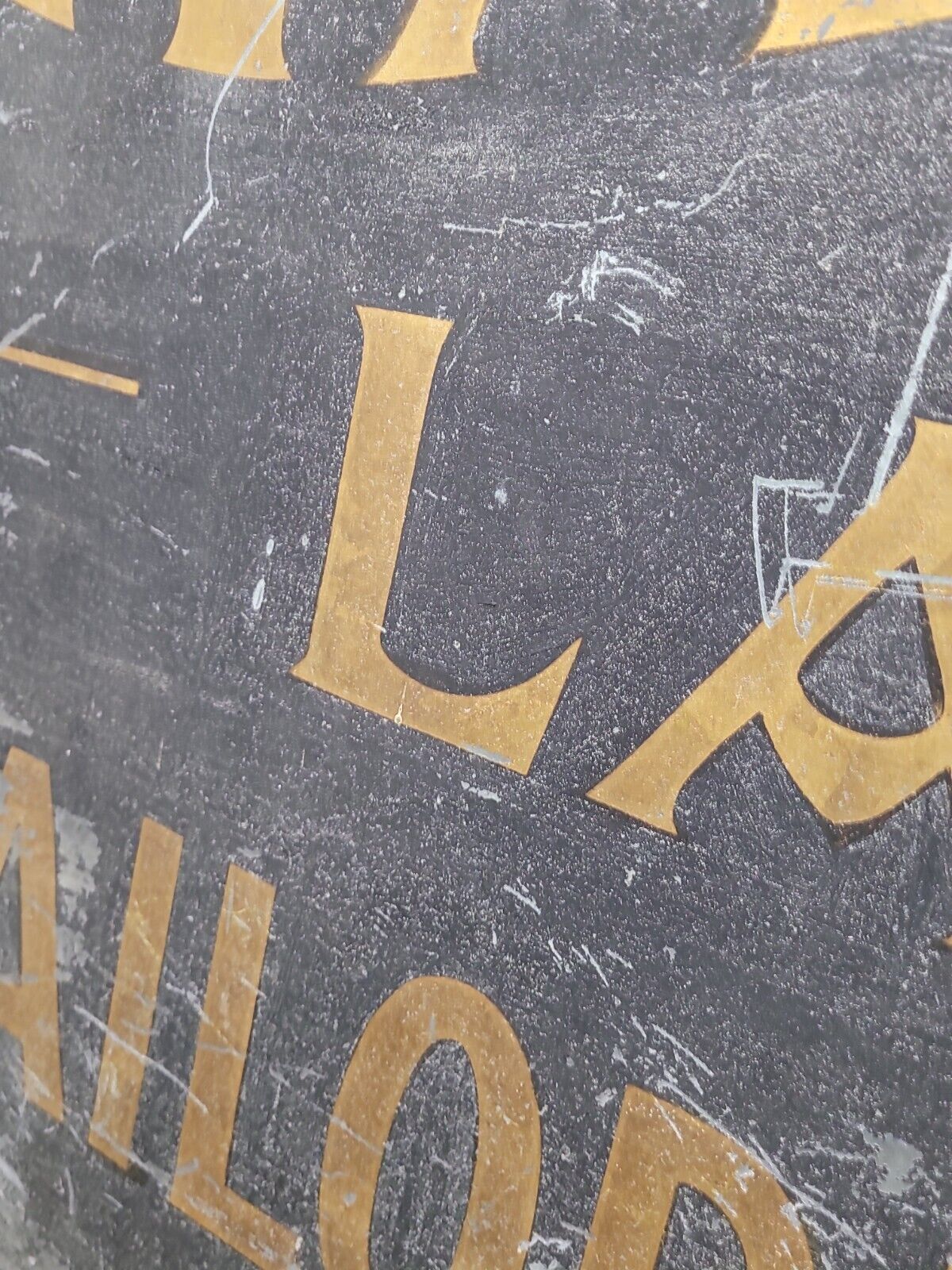 Antique Smaltz Sign HARLEM LADIES TAILOR NEW YORK CITY - Picture 6 of 12