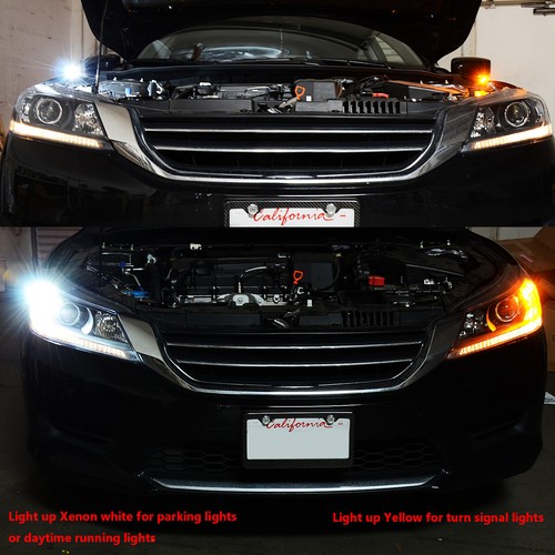 JDM ASTAR 3157 LED Switchback 12 SMD Dual Color White Yellow Turn Signal Lights - Picture 5 of 12