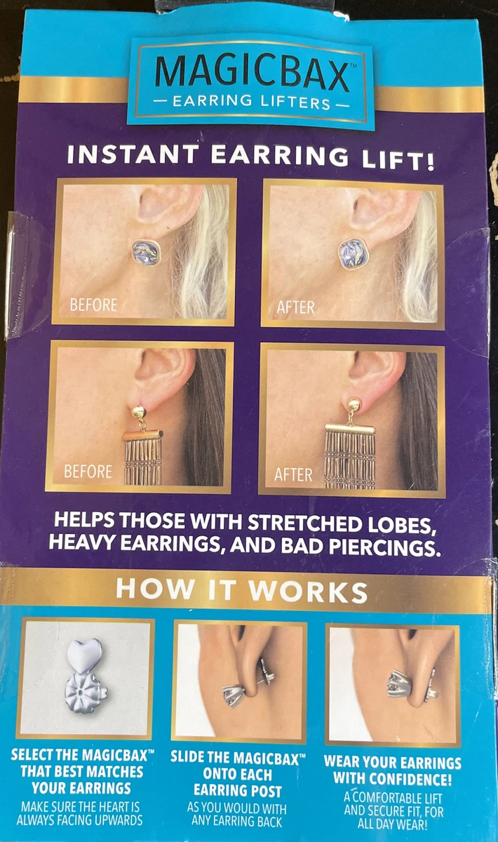 Instant Lift Earring Backs Gold