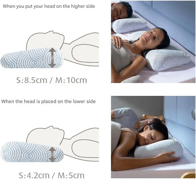 Tempur Pillow Ease Support Memory Foam 10/5cm Size M