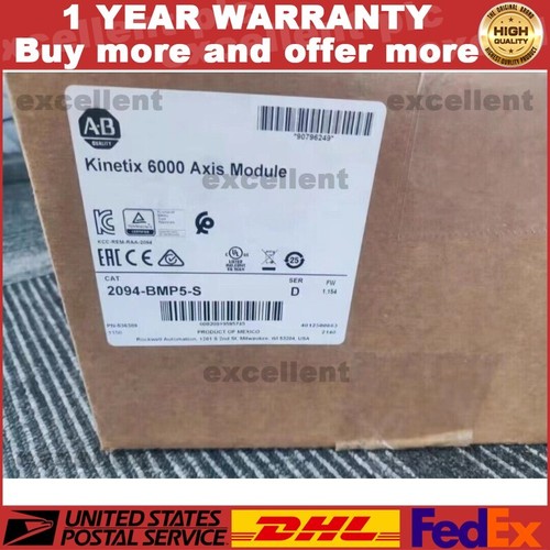NEW Allen-Bradley 2094-BMP5-S Kinetix 6000 Axis Module 400/460V US Free Tax
