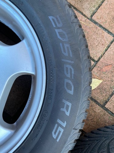 Winterräder komplett Mercedes Benz Felge mit Vredstein 205/60 R15 (SLK R170) - Bild 5 von 9