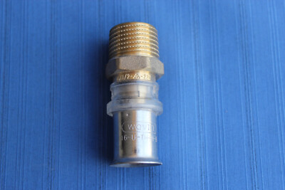 WV002-Wavin Pressfitting Tigris M5 Übergang 16x 1/2'' AG Nr 4066041
