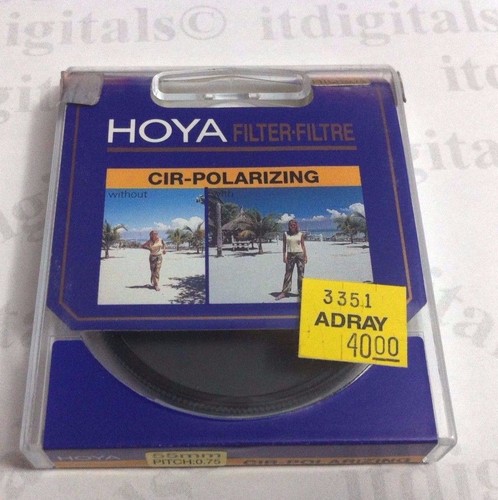 Genuine Hoya 55mm Circular Polarizing CPL Polarizer Glass Lens Filter 55 mm PL - Picture 1 of 3