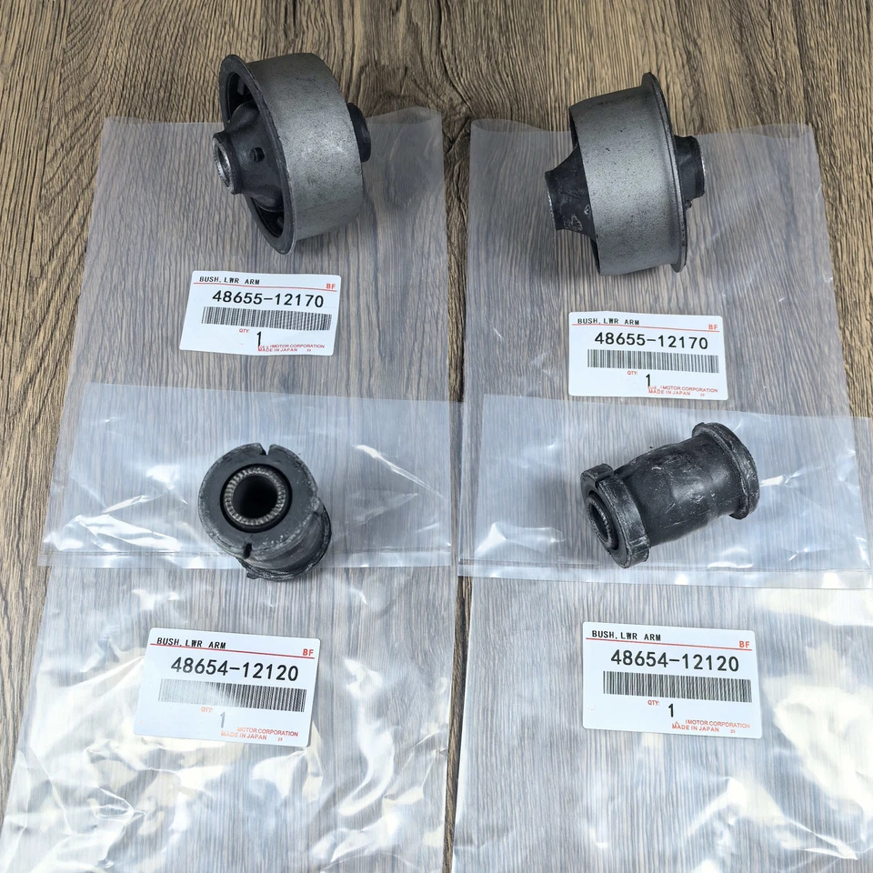 OEM Front Lower Premiun Control Arm Bushing For Toyota Corolla 2003-19 TWO PAIR - Image 2 of 3