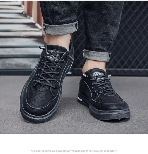 Casual Trendy Laboratory Safety Shoes Men Summer Work Boots Motorcycle Footwear - Picture 13 of 21