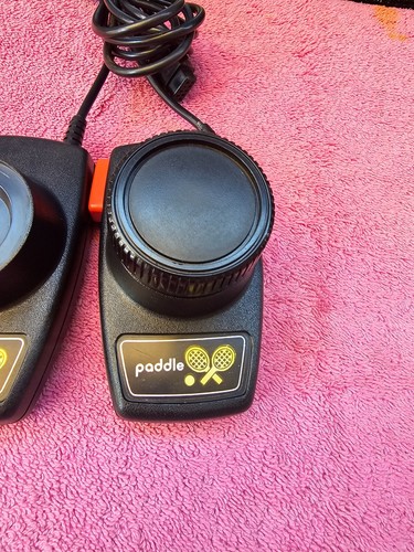 Atari 2600 Pong Tennis Game Dual Paddle Controllers OEM Official Original - Picture 4 of 5