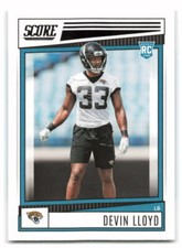 Devin Lloyd 2022 Score FOOTBALL #350 Jacksonville Jaguars