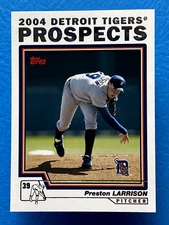 2004 Topps Traded & Rookies Preston Larrison #T99