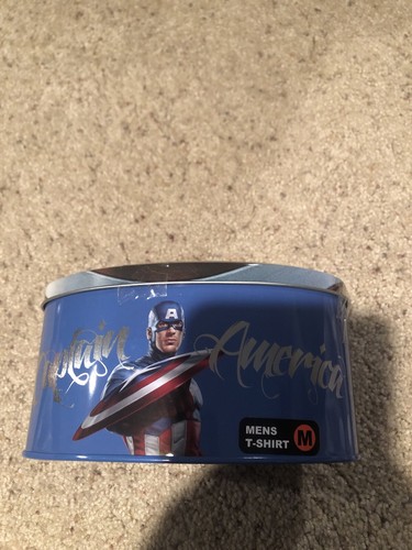 NEW Men's Marvel Captain America Tee Shirt Size Medium NWT - Picture 1 of 2