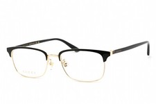 GUCCI GG0131O 001 Eyeglasses Black Frame 53mm