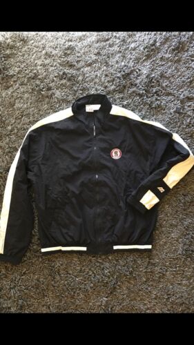 VTG Mizuno Stanford University Baseball Full Zip Windbreaker Jacket Men's Sz XXL - Picture 2 of 6