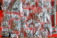 VESPA ENGINE BODY STUD NUT BOLTS WASHERS HARDWARE SPRINGS CIRCLIP BRACKET VBB VL