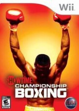 Showtime Championship Boxing Wii Game, Case, Manual (Complete)