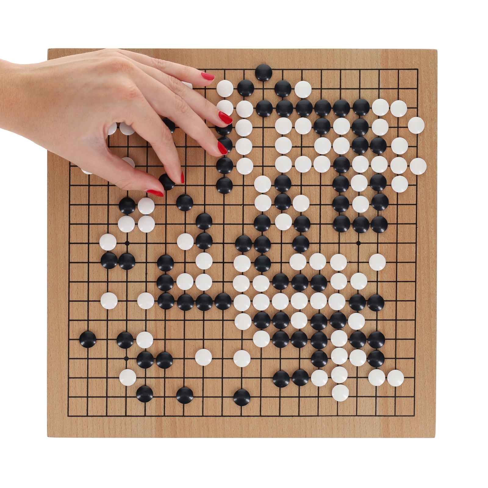 Go Game Set 12 Inch - Traditional Go Set with Pull-Out Storage Drawers ...