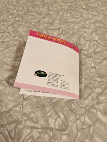 Jaton Video-107PCI 3D Multimedia Accelerator 8MB 24-bit RAMDAC with box - Afbeelding 19 van 22