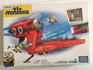 mega bloks minions supervillain jet