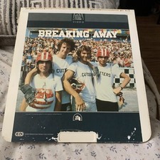 Breaking Away RCA Selectavision VideoDisc CED Dennis Quaid
