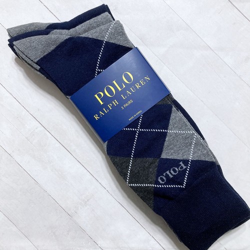 Calcetines Polo Ralph Lauren Argyle para hombre 3 pares Crew - Imagen 99 de 244