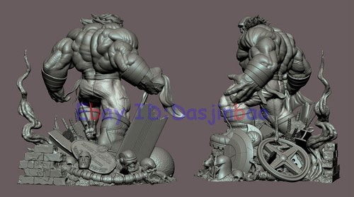 Kit de modelo de impresión 3D Maestro 1/10 sin pintar sin montar 24 cm - Imagen 5 de 5