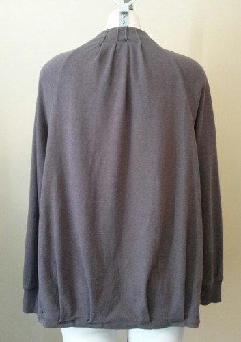 Womens GAP BODY Taupe Open Front Knit Cardigan Size XS - Picture 3 of 5