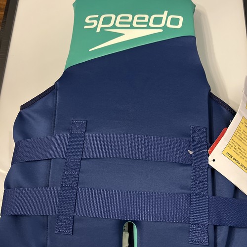 Chaleco Salvavidas Speedo Tipo III PFD para Unisex Adultos 14+ Años, XS/S Turquesa - Imagen 3 de 4