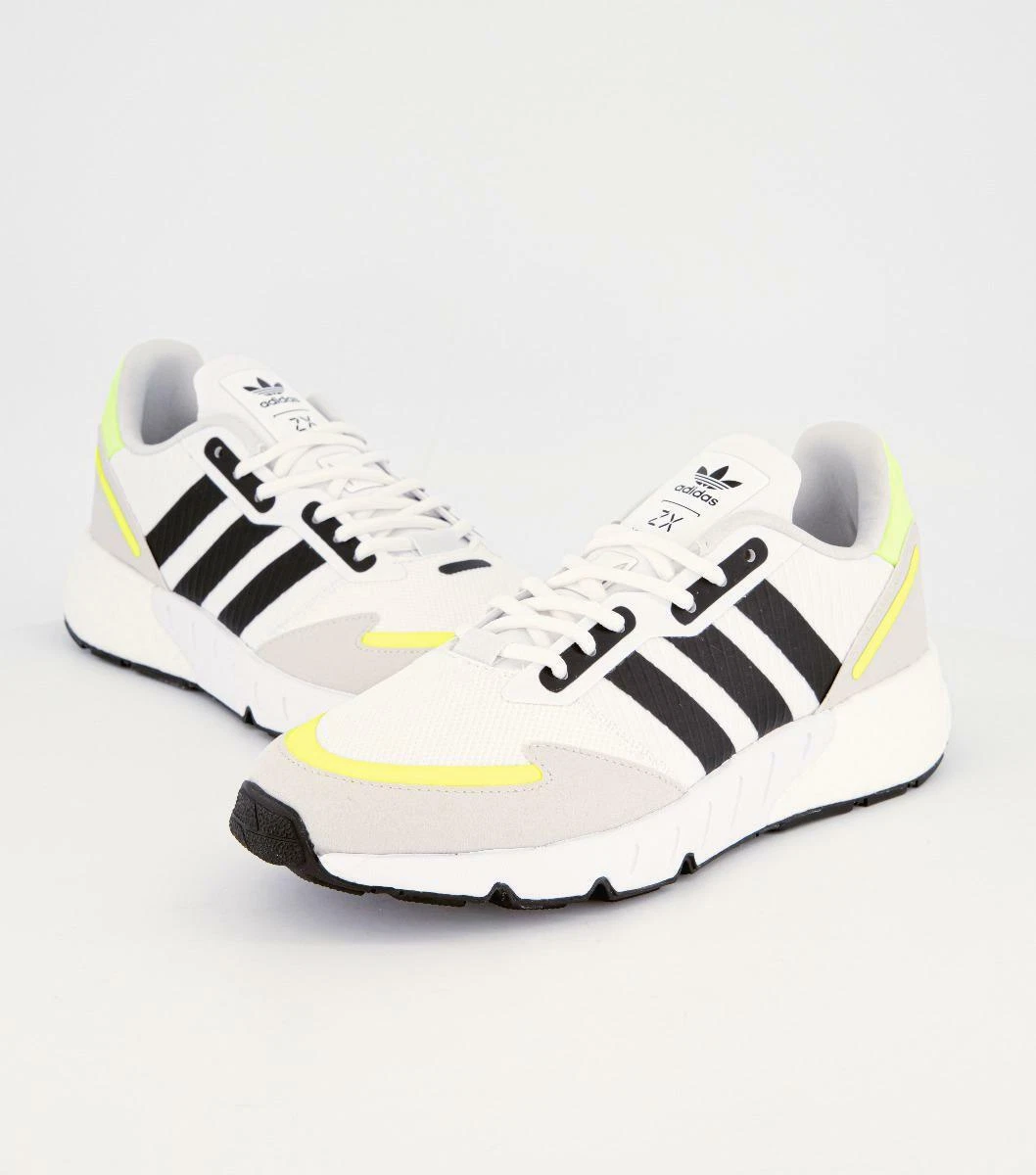 Adidas ZX 1K Boost White Solar Yellow for sale | eBay