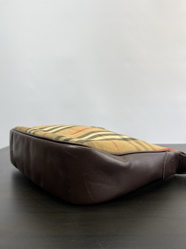 Vintage Burberry Women's Canvas/Leather Shoulder Bag Nova Check Beige - Bild 20 von 24