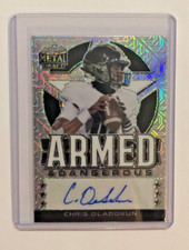 2022 Leaf Metal Draft Armed & Dangerous Chris Oladokun Card