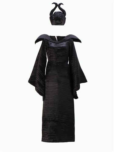 Adults Womens Halloween Witch Vampire Gothic Cosplay Costume Party Fancy Dress - Picture 2 of 2