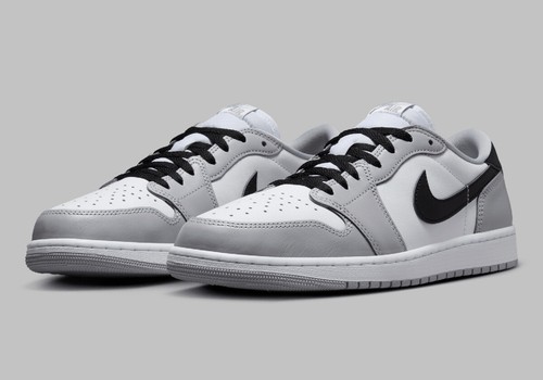 Nike Air Jordan 1 Retro Low OG Barons Wolf Grey White Black CZ0790-110 Men's - Picture 2 of 8