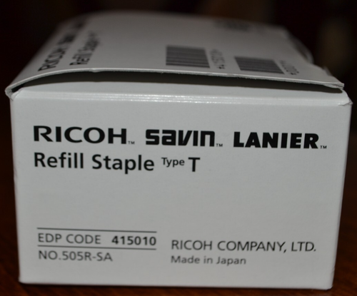 Genuine Ricoh Savin Lanier 415010 505R-SA Type T Staples MP C400 C400SR C2030 C2 - Photo 5/8