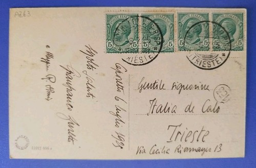 1925 Caporetto (Slovenia - già Trieste) - veduta del Monte Nero - Picture 2 of 2