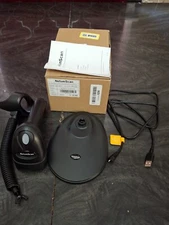 NetumScan Bluetooth Barcode Scanner w/ Stand NSL6BLS Black Handheld