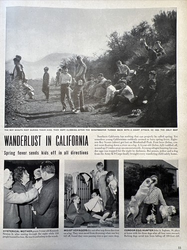 VTG Life Magazine April 11 1949 Jack Vaughn Cov Photo, Mississippi NO LABEL! LIF - Picture 14 of 16