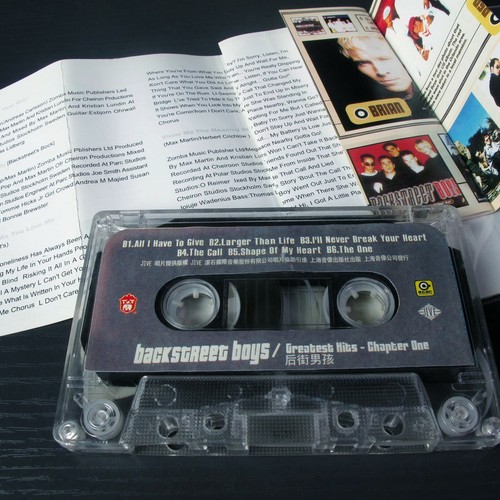 Backstreet Boys - Greatest Hits - Chapter One CHINA Import Cassette Tape #0705 - Picture 4 of 4