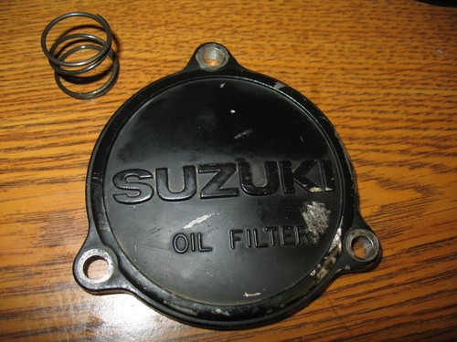 1983 SP500 OIL FILTER COVER CAP SUZUKI SP 500 1981-1983 16512-37400 - Picture 1 of 3