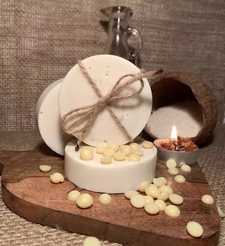 Hausgemachte Handgemachte Kakaobutter Seife - 80 gr - Bild 2 von 3