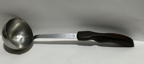 Cutco No 15 Soup Ladle-Brown Ergonomic Handle Stainless Steel Made in USA - Picture 1 of 14