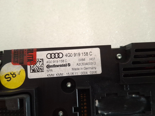 Audi A6 4G C7 Klimabedienteil Bedienteil Klimaautomatik Klima 4G0919158C - Picture 7 of 7